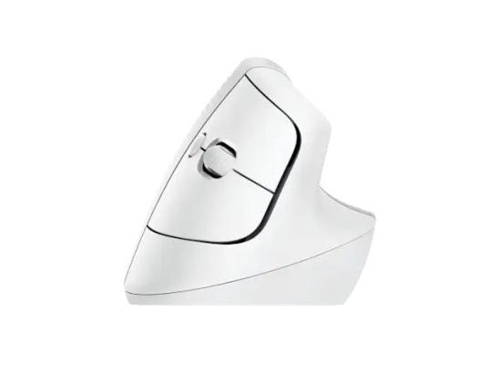 Logitech Lift Vertical Ergonomic Mouse Wireless, Bluetooth - Off White